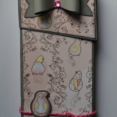 Etui tablette chocolat