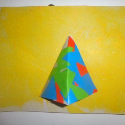 EGYPTE VI LES PYRAMIDES Collage de petits