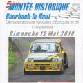 5ème MONTÉE HISTORIQUE DE BOURBACH-LE-HAUT