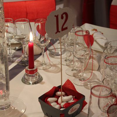 Mariage : Décoration de la Table