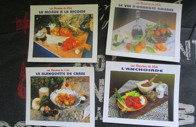 cartes de recettes 