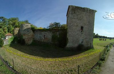 Note sur les Essarts et Boupère pendant la Révolution, les colonnes infernales