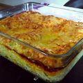 Lasagnes courgettes et saumon, béchamel à la ricotta