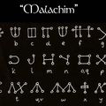 Alphabet Malachim, , Oghamique, Runique, Théban, Alchemique