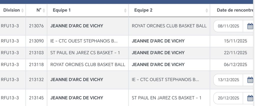 Calendriers AuRA jeunes