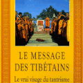 Le message des tibétains