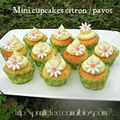 Mini Cupcakes citron/ pavot 