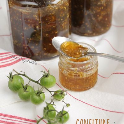 Confiture de tomates vertes