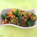 TAJINE DE LEGUMES AUX POIS CHICHES