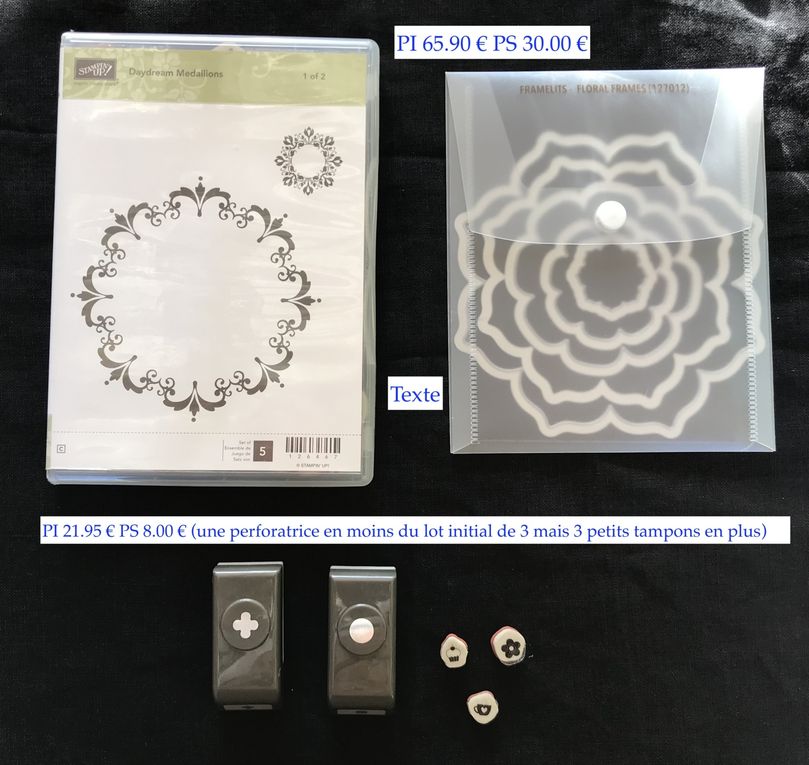 TAMPONS ET POINÇONS COORDONNÉS
