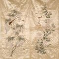 Paire de rideaux, Chine ou Indochine, début XXe siècle