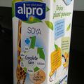 Alpro soya croissance, un lait de croissance en brique