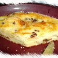 Clafoutis poires/chocolat