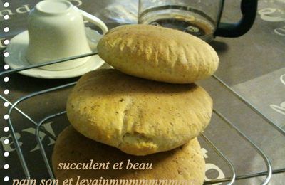 pain au son et levain