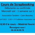 Cours de Scrapbooking - Débutante ou Confirmé - Caen Beaulieu