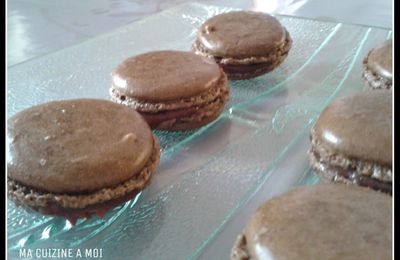 macarons chocolat