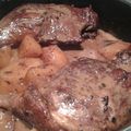 Cuisse de canard au vin rouge