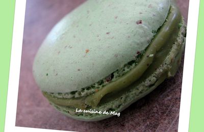 Macarons à la pistache