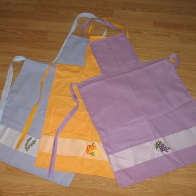 Une farandole de tabliers....