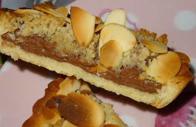 Tartelette crumble au nutella