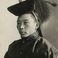Portrait of a young Mongolian prince