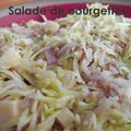 Salade moelleuse aux tons pastels