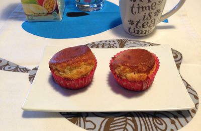 Muffins aux amandes façon Cyril Lignac