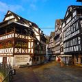 Strasbourg, sous le soleil hivernal…