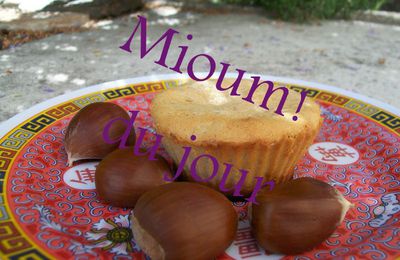 Muffins ou madeleines à la crème de marrons