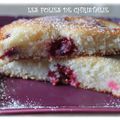 Amandines aux framboises