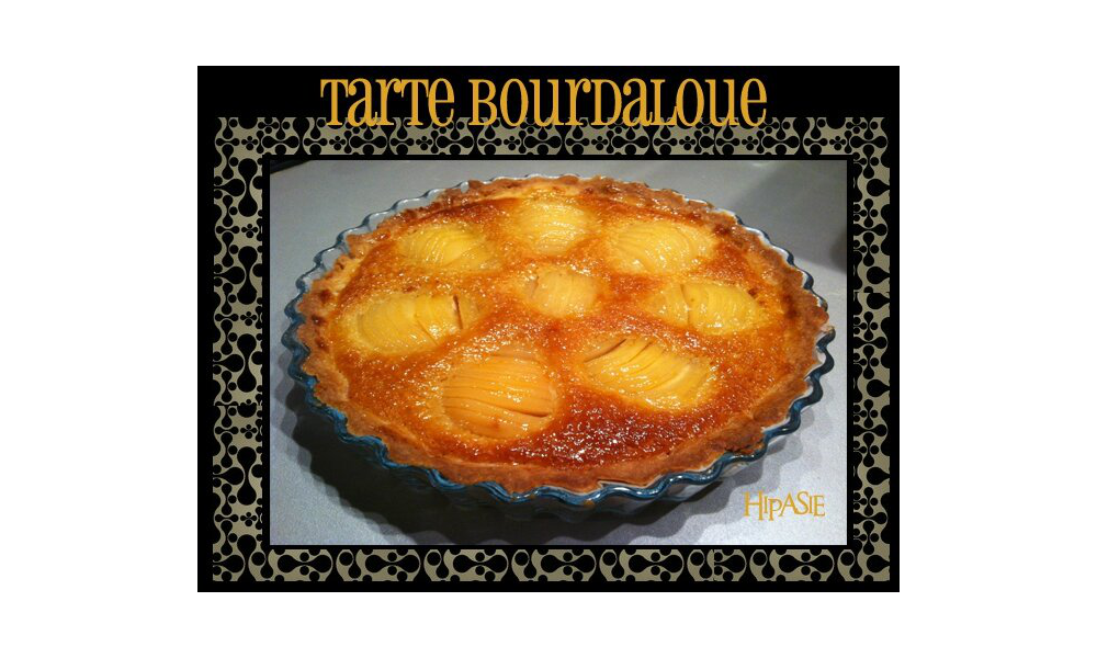 Tarte Bourdaloue