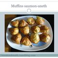 Muffins au saumon fumé et aneth