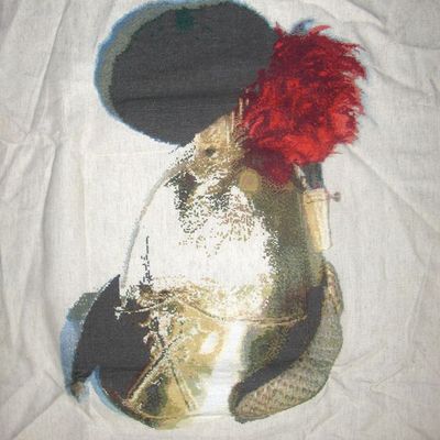 casque de pompier aux points