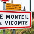 Randonnée à '' LE MONTEIL au VICOMTE en Creuse