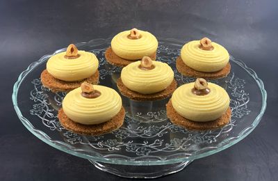 Petits palets citron-praliné