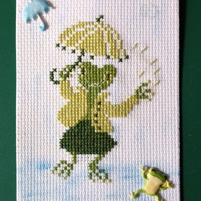 ATC brodées de mars 