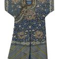 Imperial chinese silk embroidered robe