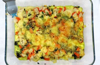 Gratin de cœurs de palmier