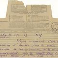 Télégramme de Denise à Philippe, 26 11 1937 