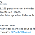 La journaliste Zineb El Rhazoui à nouveau menacée de mort pour ses analyses récentes sur les dangers de l’islamisme 20/10/2019