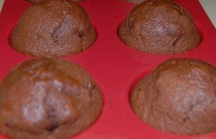 Muffins au chocolat et ses pepites