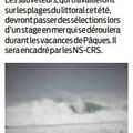 Surveillance des plages