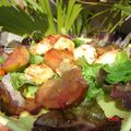 salade de scampis aux figues