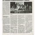 Article paru dans le courrier de l'Eure du 8 mars 2017