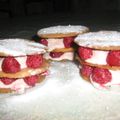 mille-feuilles framboises mascarpone