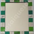 Miroir mosaique "Tonic Green"