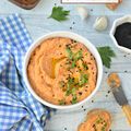 Houmous au poivron rôti #vegan 