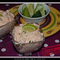 Recette de fêtes #21 ... Rillettes de saumon fumé au citron vert.