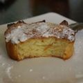 Gâteau fondant aux pommes et à la fève tonka