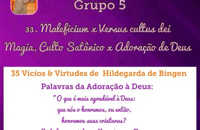 MENSAGEM DO DIA 26 DE OUTUBRO: Grupo 5 - Vícios & Virtudes